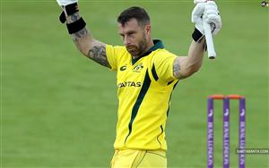 Australain cricketer Matthew Wade, a left handed batsman